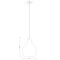 Z-Lite Bon Air Pendant, 1-Light, 13 In.W x 17.5 In.H, Brushed Nickel/Clear 496P13-BN - alternate 3